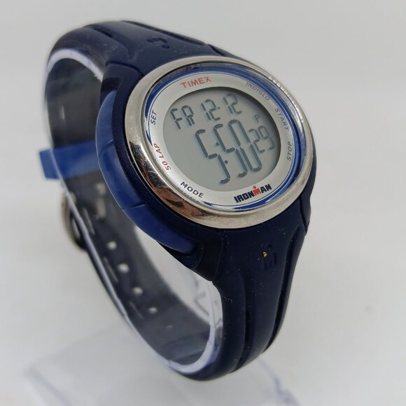 Timex Ironman 594 Women's 38mm Indiglo Digital Alarm Timer 50 Lap Watch - Picture 4 of 11